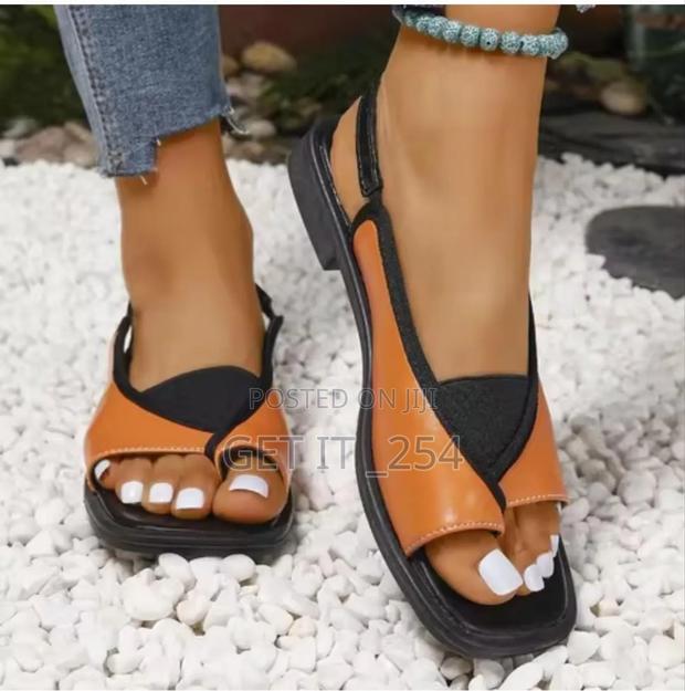 Summer Strap Back Sandals Sizes :37-41 (Assorted) - thumbnail 4