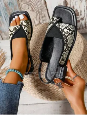 Summer Strap Back Sandals Sizes :37-41 (Assorted)
