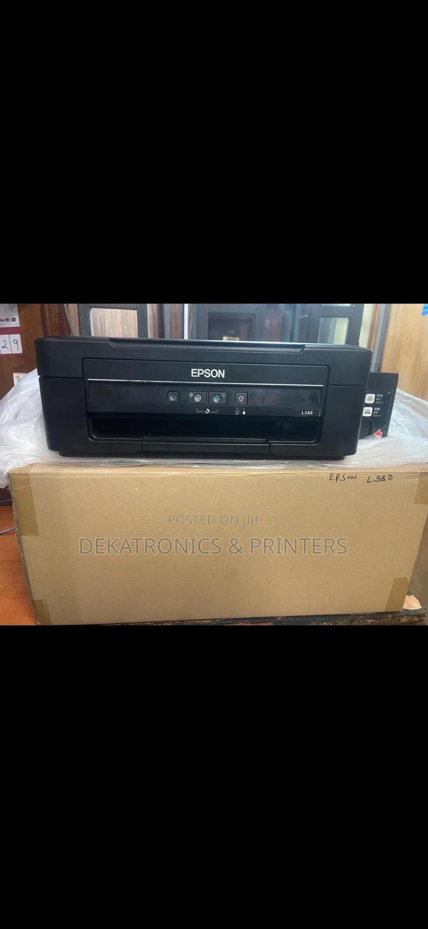 Epson L380 Ex Uk A4 3 in 1 Inkjet Printer - main view