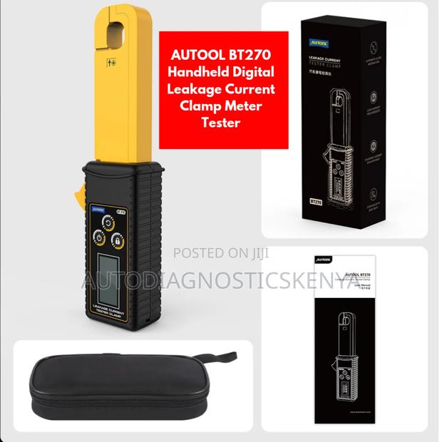 Vehicle Handheld Digital Leakage Current Clamp Meter Tester