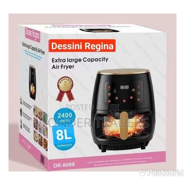 *Glass Oven Dessini Air Fryer 8 Litres* - main view