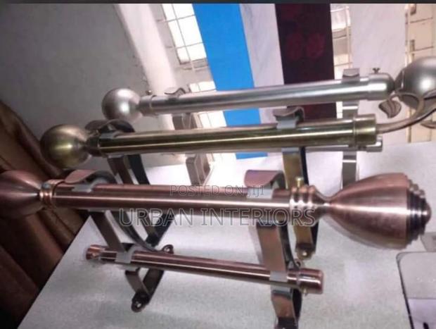 Smooth Juakali Curtain Rods