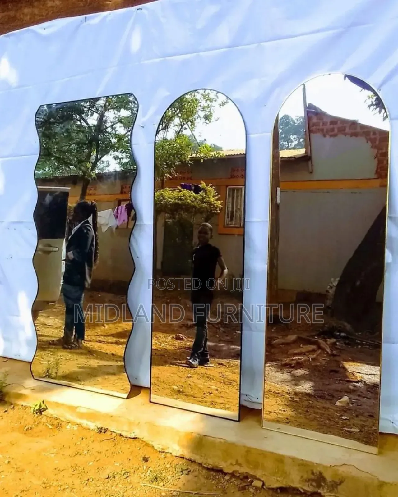 CNC Cutting for Mirror Frames / Irregular Mirror Cutting