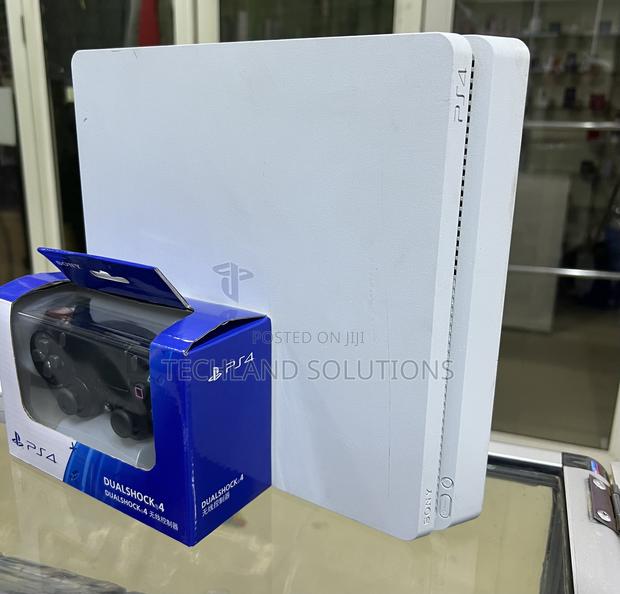 White Sony Ps4 Slim - thumbnail 3