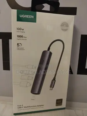 Ugreen Ultra Slim 5-in-1 Usb C to 2*Usb 3.0 + Hdmi + Rj45