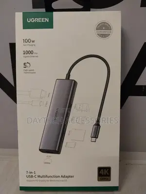 Ugreen 7-in-1 Usb C Hub 60hz Hdmi With Gigabit Ethernet