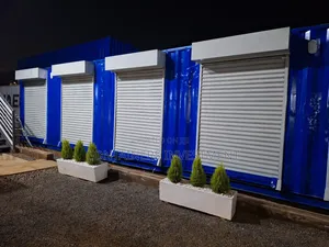 Container Stalls for Business-Ready With Electical Wiring.