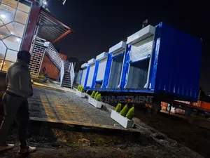 Container Stalls for Business-Ready With Electical Wiring.