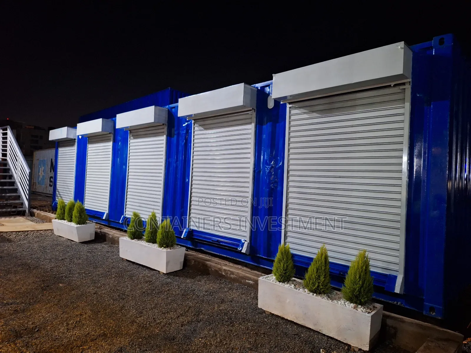 Business Container Stalls-Fabricated in Good Time