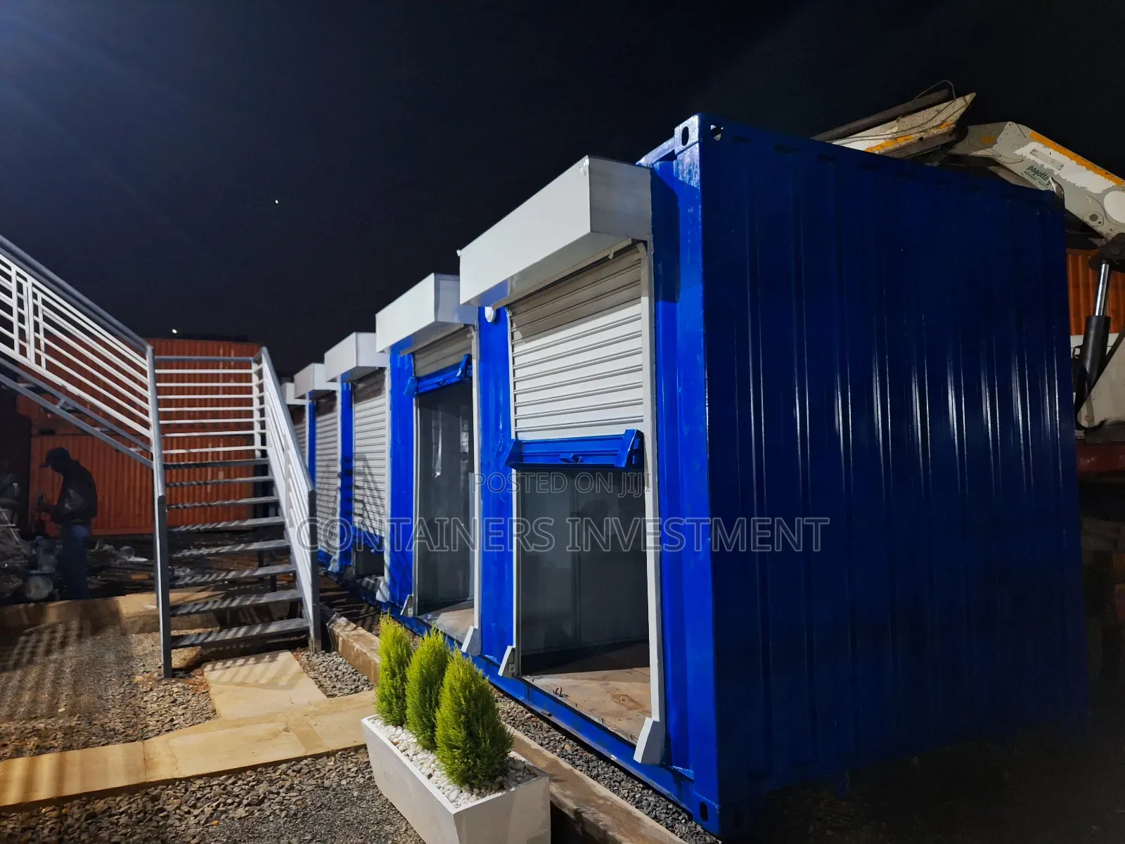 40ft Container Stalls, Portable And Ready For Immediate Use