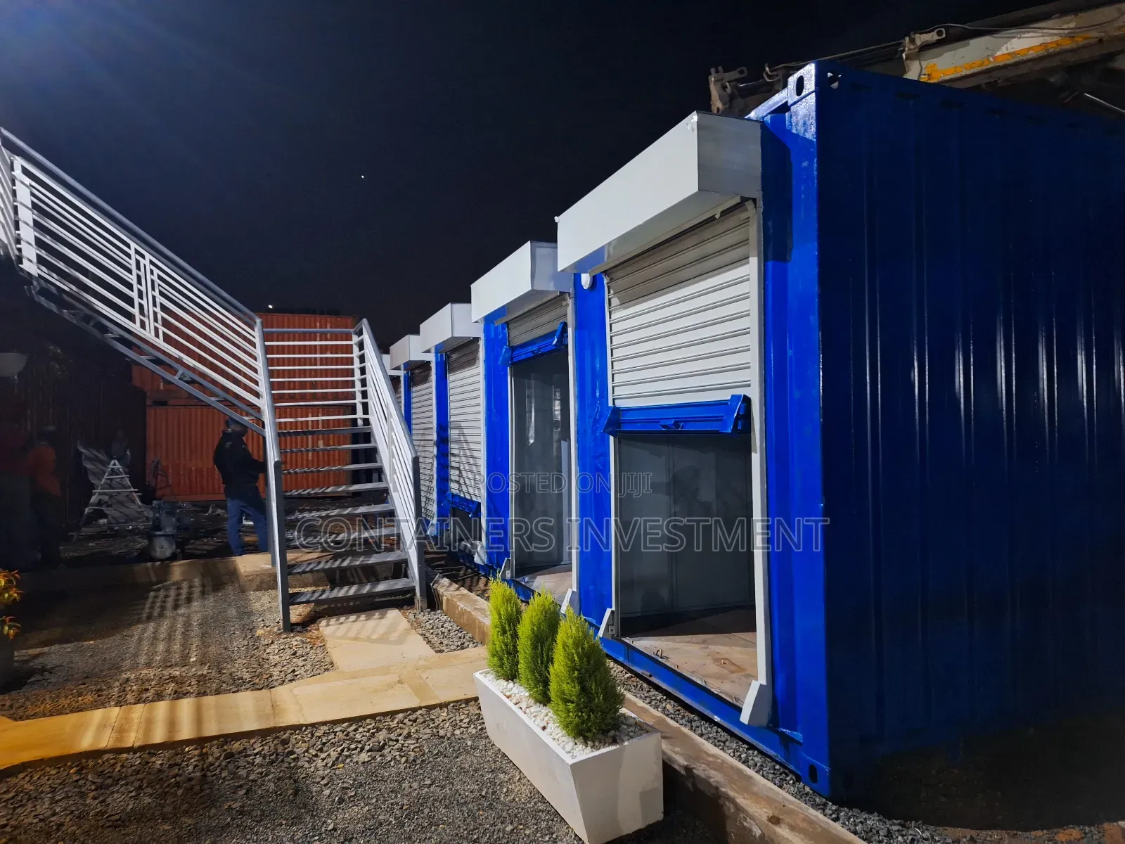 40ft Container Stalls, Portable And Ready For Immediate Use