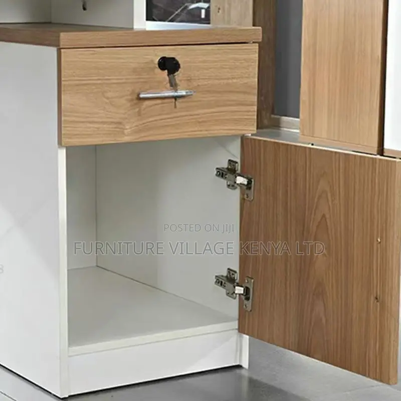 1200mm Office Table; Executive Desk With Lockable Drawer