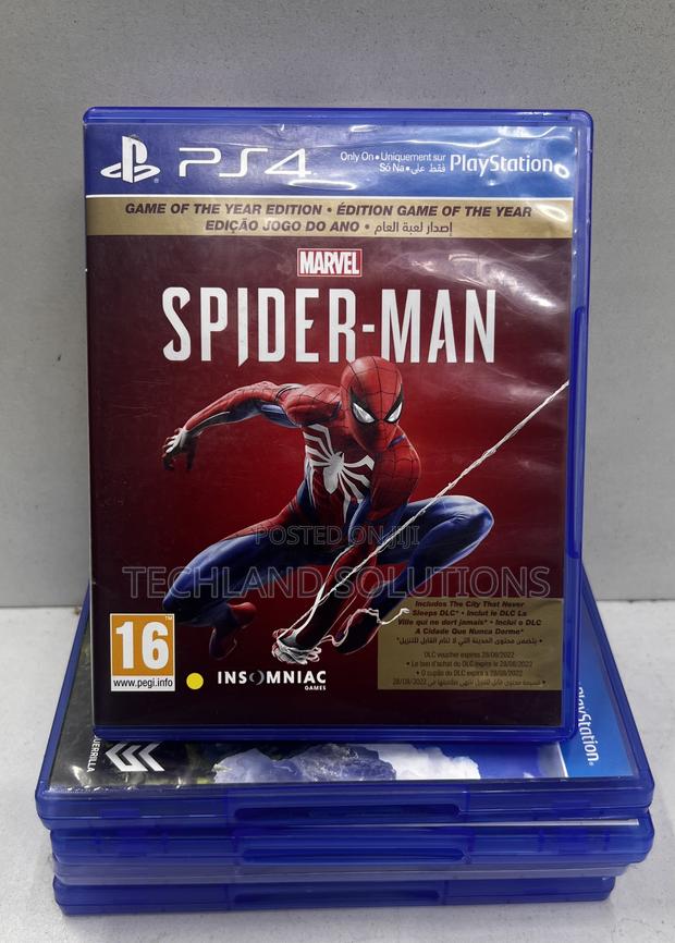 Spiderman Marvel Ps4 Game - main view