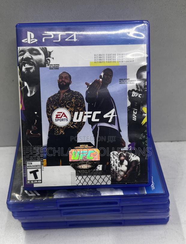 Used UFC4 Ps4 Game - main view