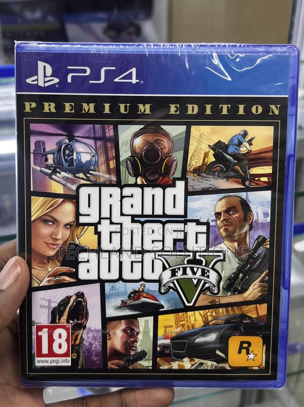 New Ps4 GTA 5 Game - thumbnail 4