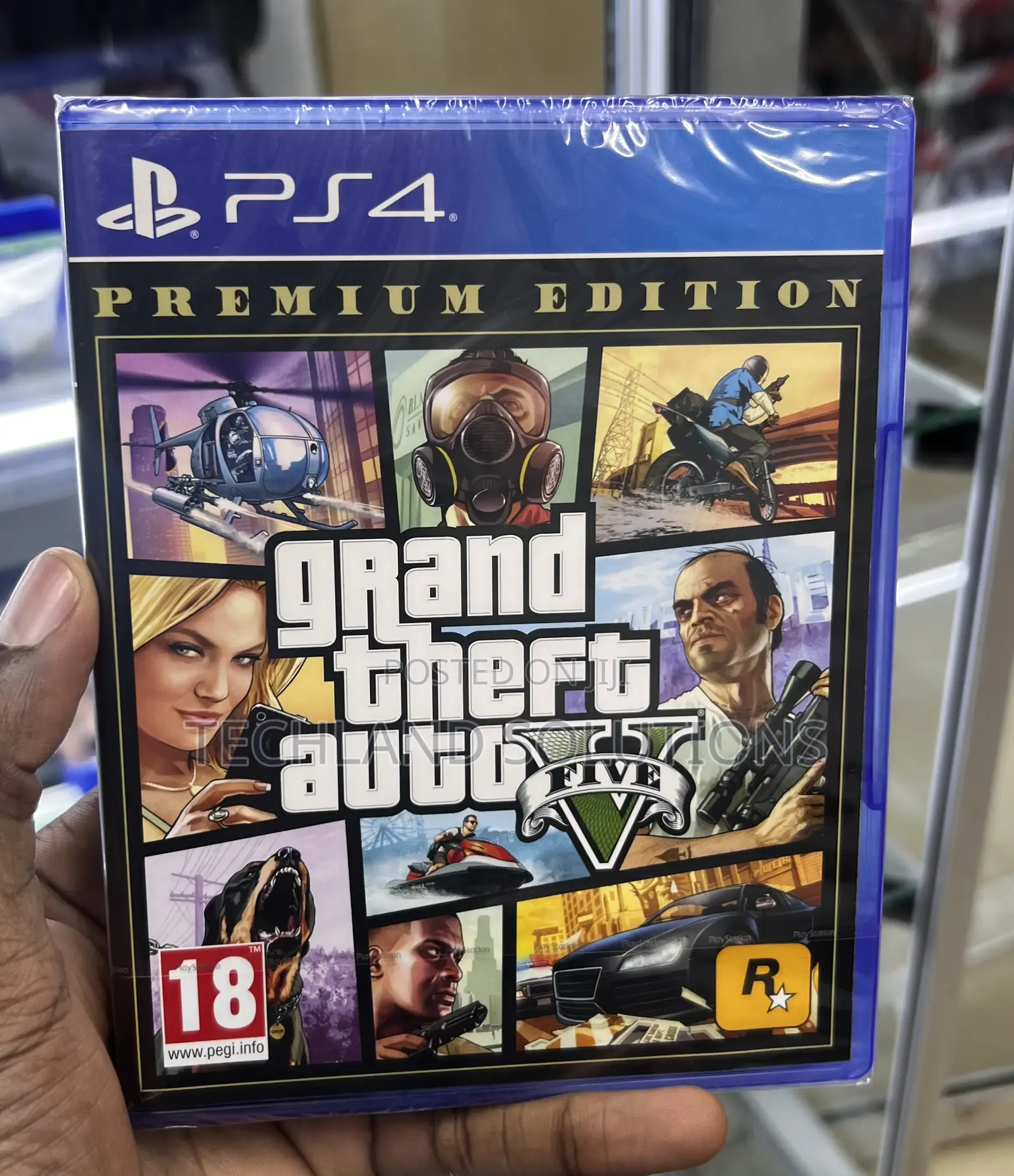 New Ps4 GTA 5 Game