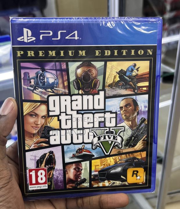 New Ps4 GTA 5 Game - thumbnail 3