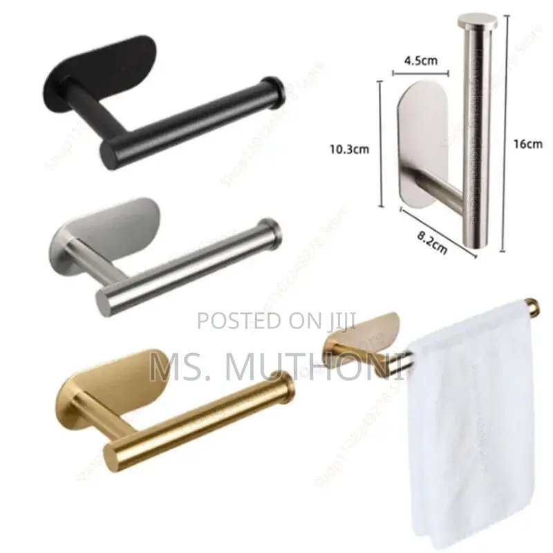 Adhesive Toilet Roll Paper Holder