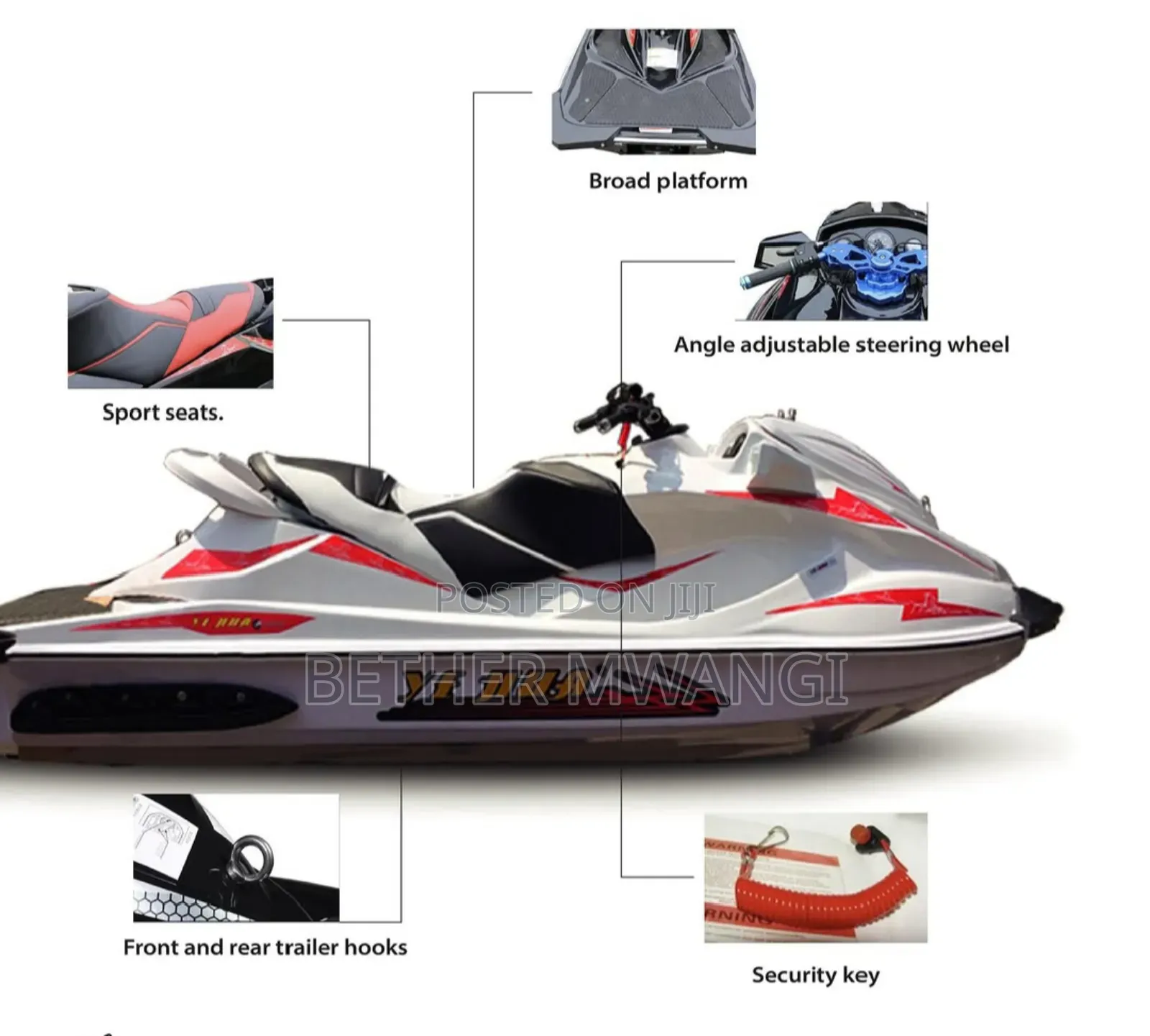 Jet Ski 1300cc 4 Stroke In Kenya