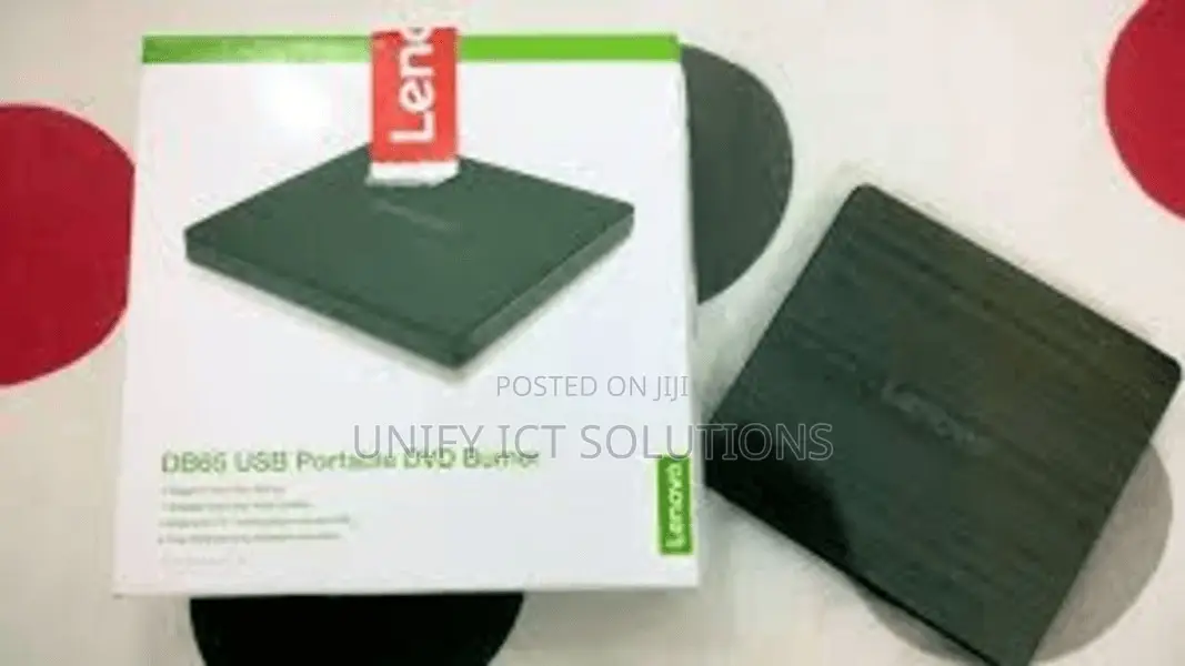 Lenovo Slim DVD Burner DB65 (888015471),Black
