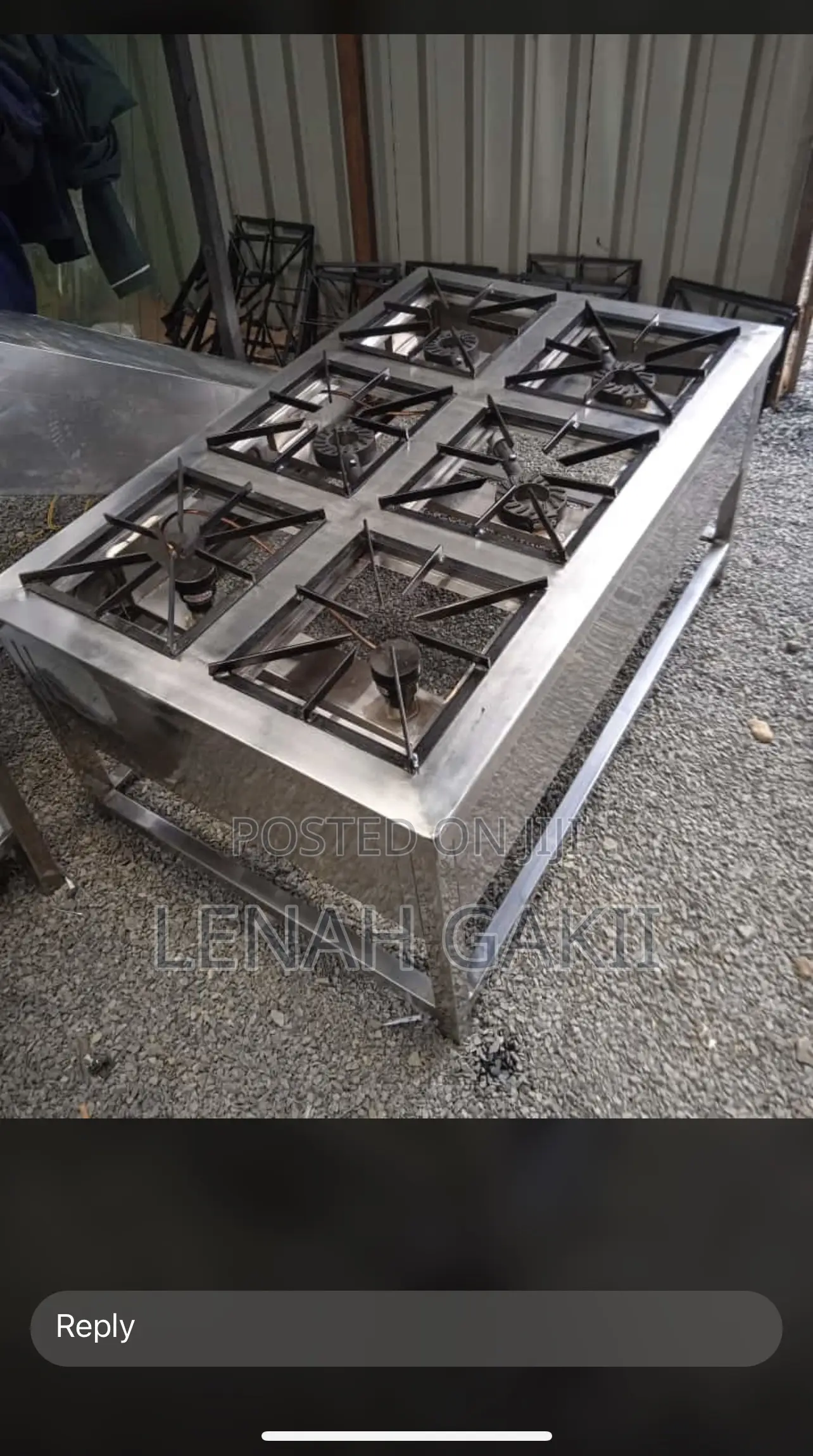 Gas Cooker Range