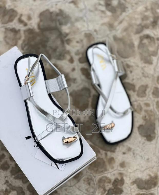 High Quality Leather (Zara) Sandles - thumbnail 2