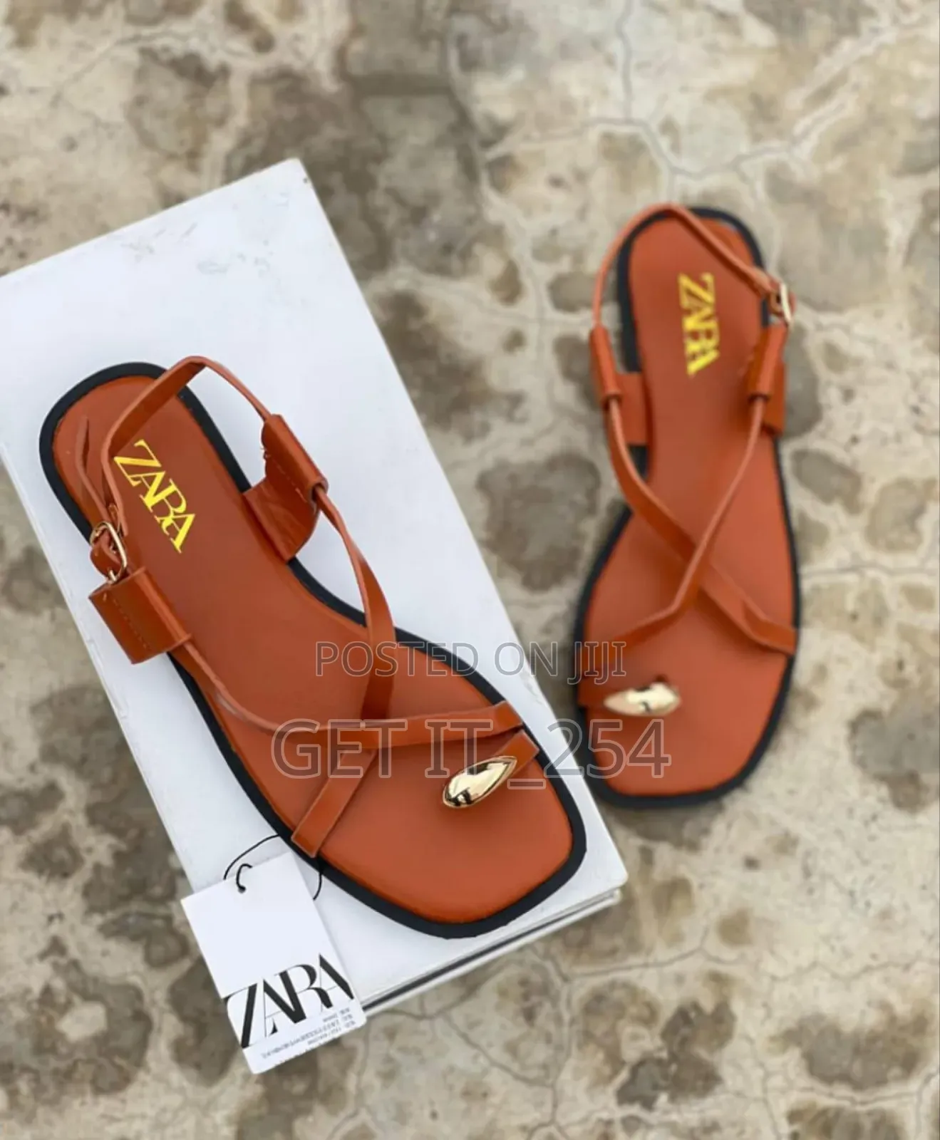 High Quality Leather (Zara) Sandles