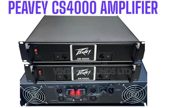 Peavey CS4000-4000 Watt Power Amplifier( 4 Ohms Bridged) - main view