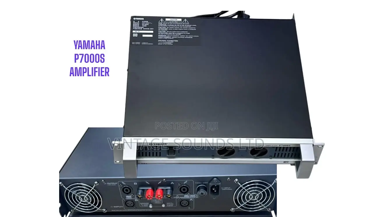 Yamaha P7000-3500watts Power Amplifier (4Ω Mono)