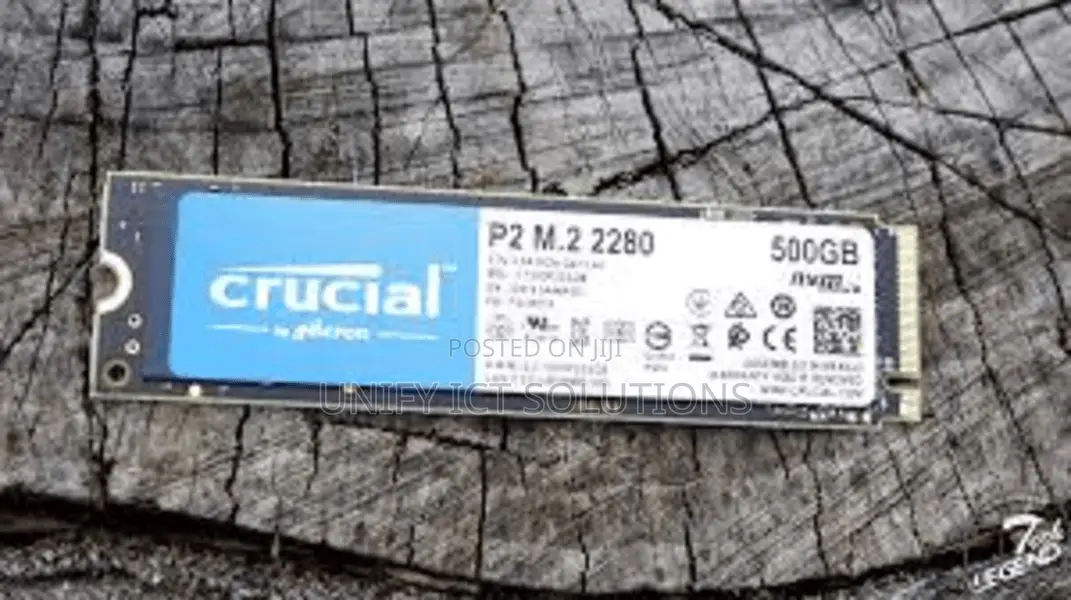 Crucial P2 3D Nand Nvme Pcie M.2 2280 SSD – 500gb