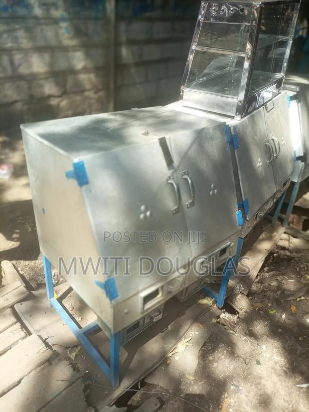 Large Slanted Front Charcoal Oven - main view