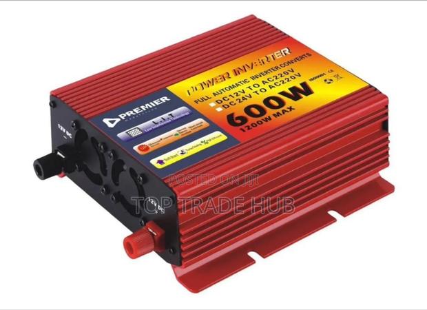 Premier 12v 600w-1200w Max Power Inverter - main view