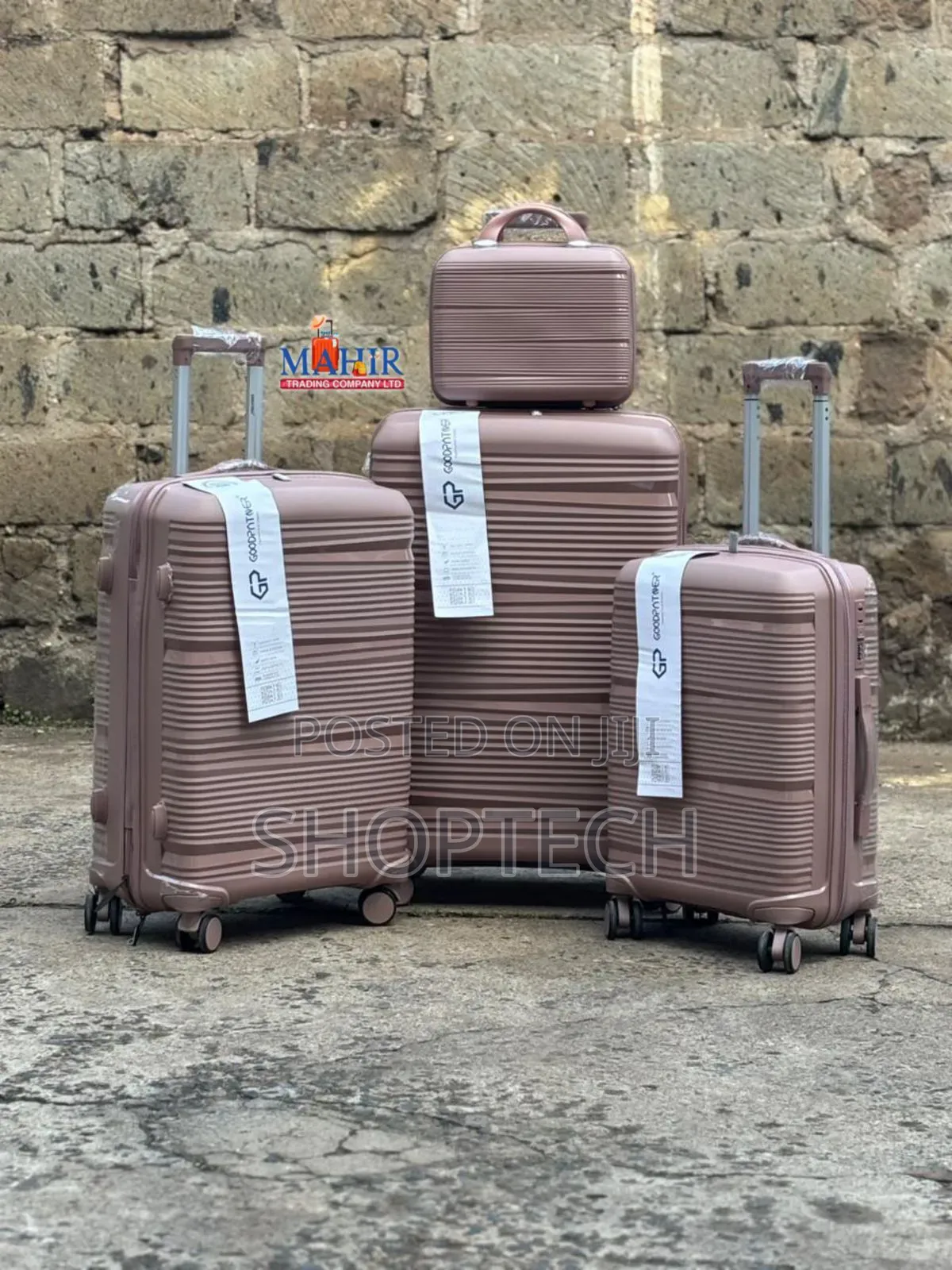 4 in 1 Rubber Suitcase
