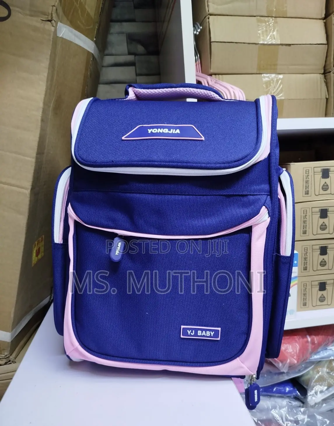 Ig Size Waterproof Yj Baby Quality Children School Bag*