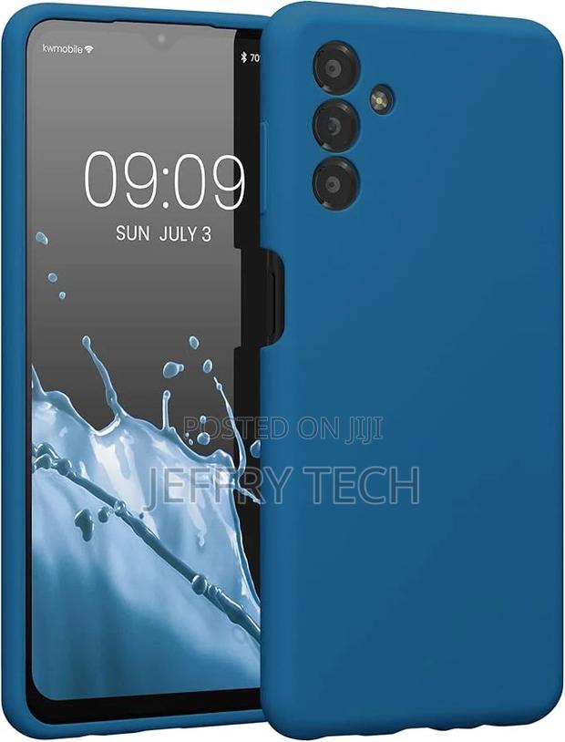 Samsung Galaxy A13 Case - Slim TPU Silicone Phone Cover-Blue