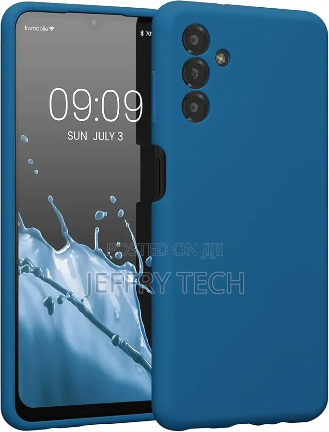 Samsung Galaxy A13 Case - Slim TPU Silicone Phone Cover-Blue