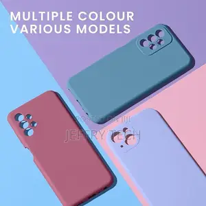 Samsung Galaxy A13 Case - Slim TPU Silicone Phone Cover-Blue