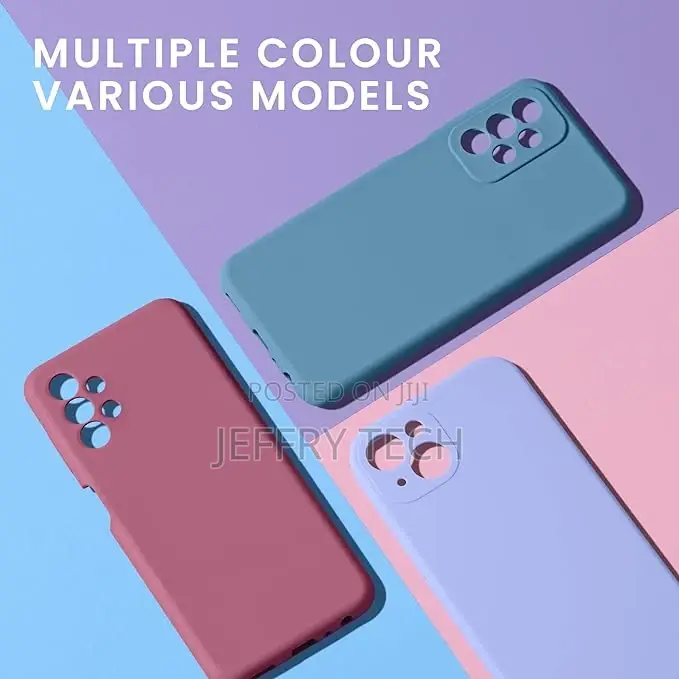 Samsung Galaxy A13 Case - Slim TPU Silicone Phone Cover-Blue
