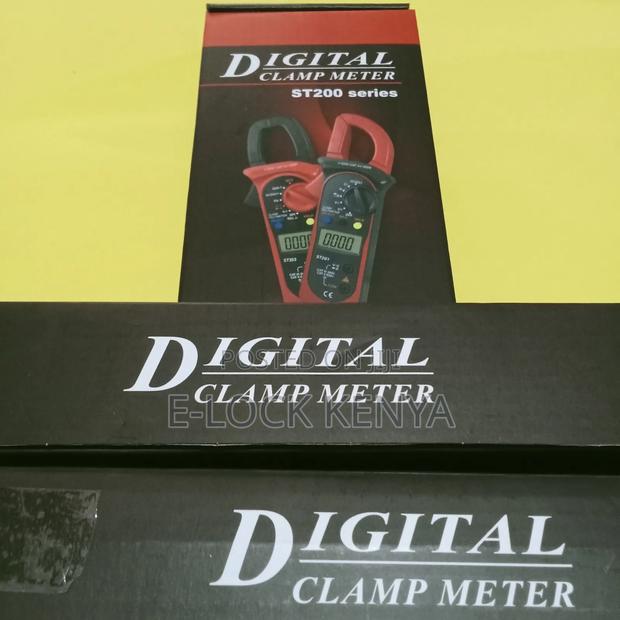 Electronic Clamp Meter - main view