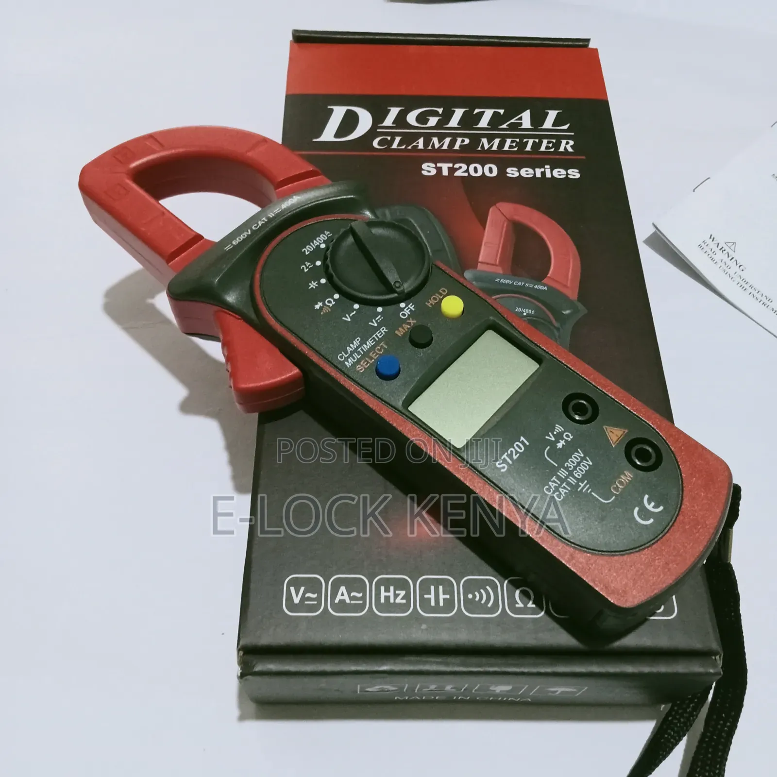 Clear Readings Clamp Meter