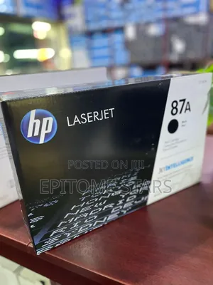 Attractive HP 87A Black Original Laserjet Toner