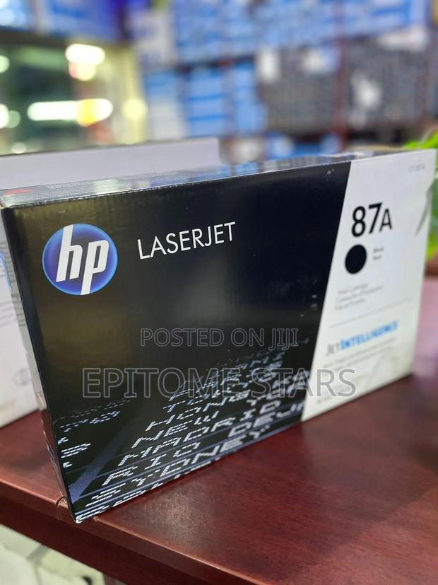 Attractive HP 87A Black Original Laserjet Toner