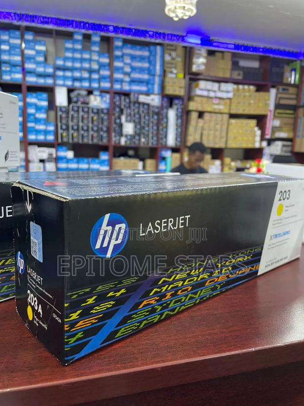 Flabby HP 203A Yellow Original Laserjet Toner - main view