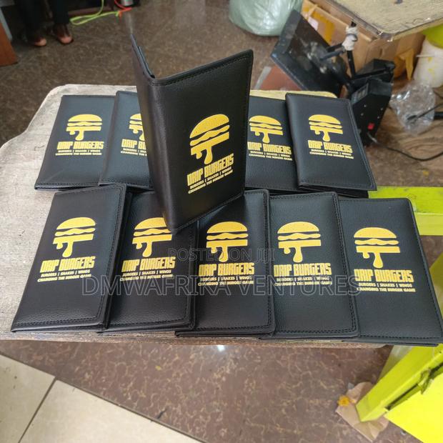 Custom Made Bill Holders/Folders - main view