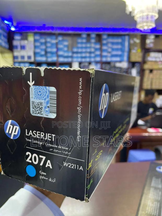 Magnificent HP 207A Cyan Laserjet Toner Cartridge