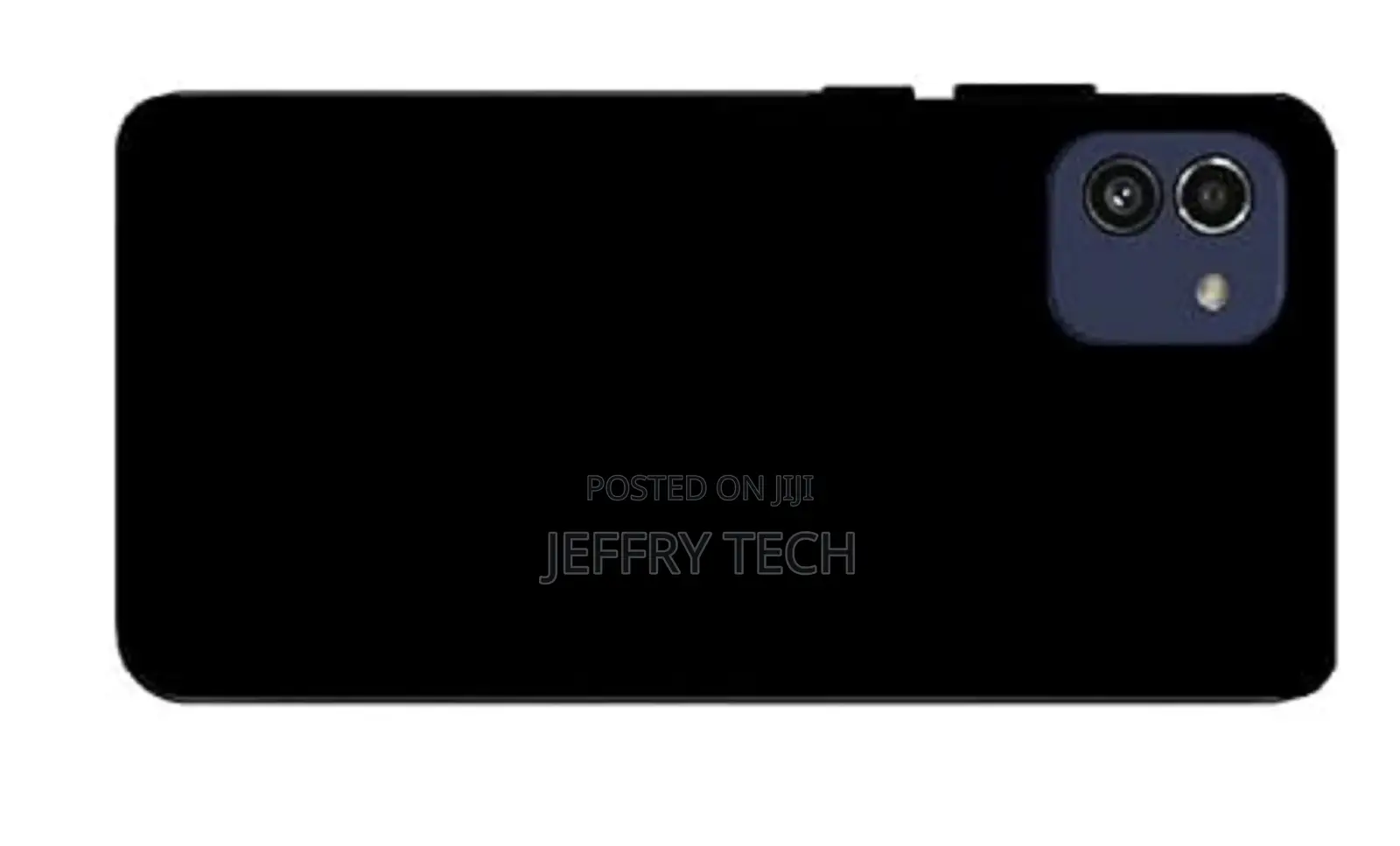 Back Cover Case for Samsung A03, Silicone Shockproof-Black