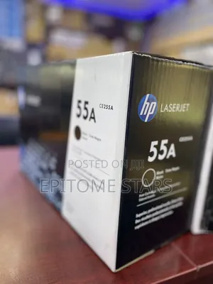 Clean HP 55A Black Original Laserjet Toner