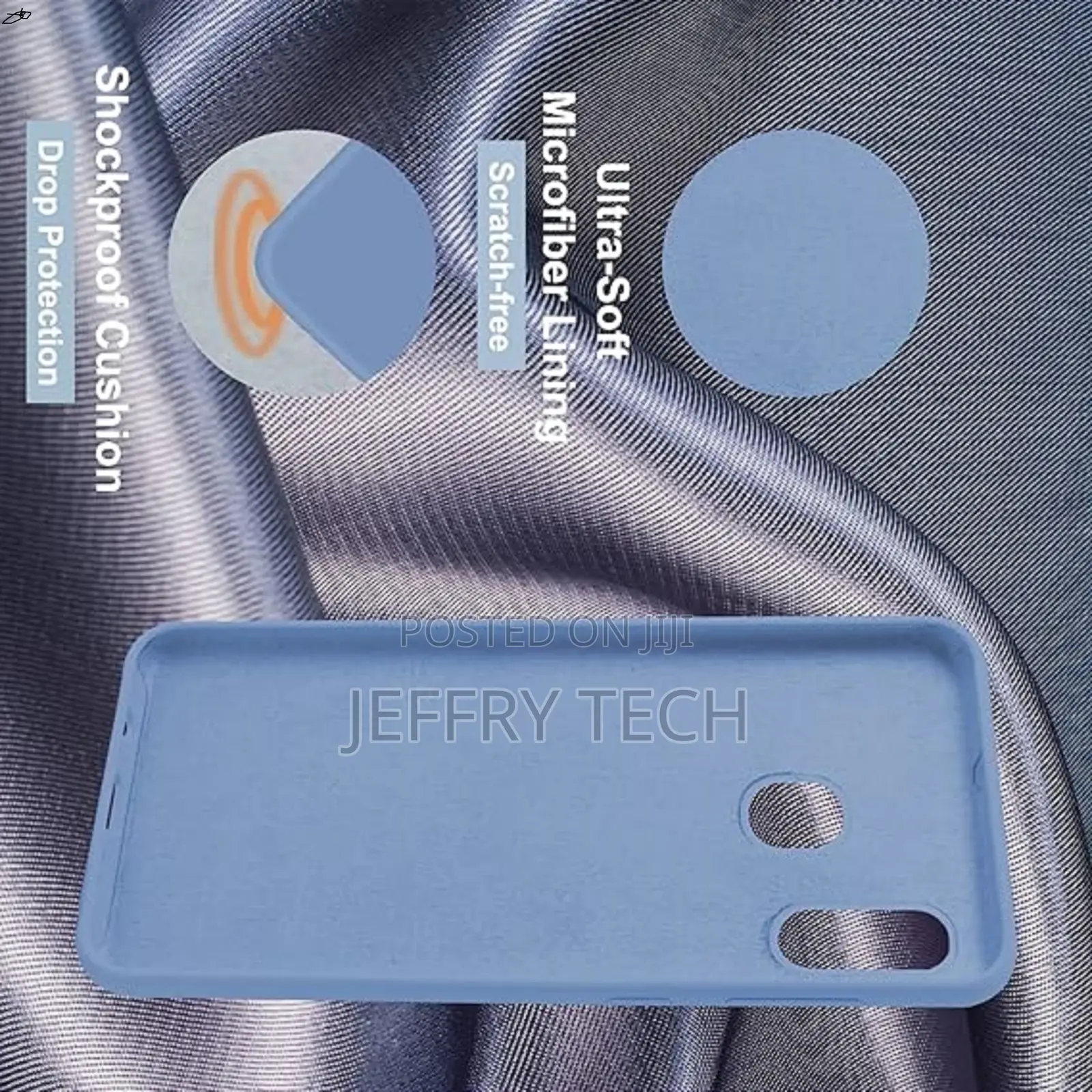 Galaxy A20 and A30 Case Silicone Full Body Gel Rubber Cover