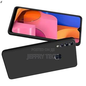 Silicone Soft Case for Samsung Galaxy A20s (Black) - thumbnail 2