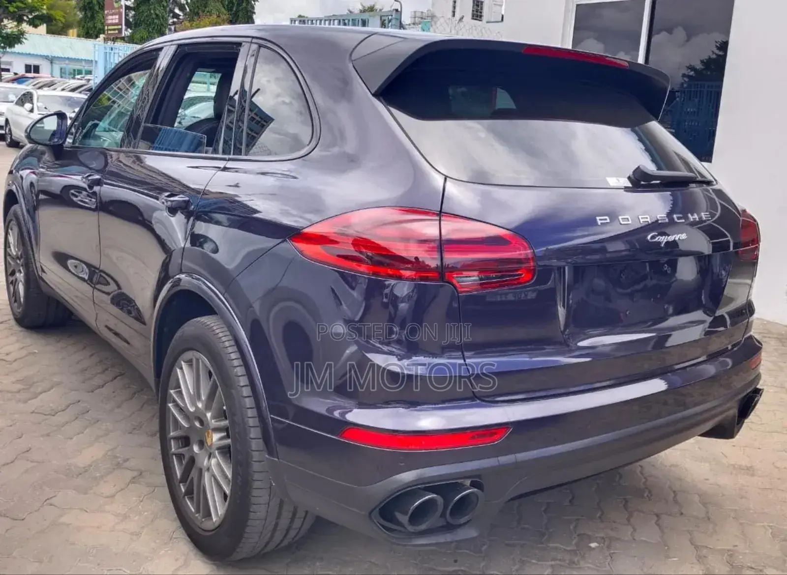 Porsche Cayenne 2017 Matt Black